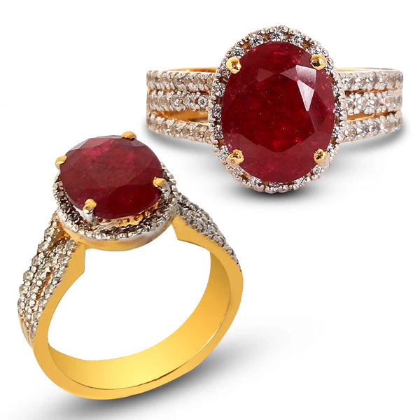 ❤️ Elegant Red Stone Ring