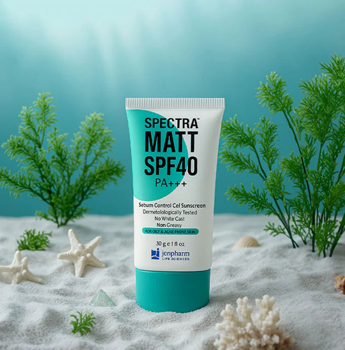🌤️ Spectra Matt SC SPF 40 – Oil-Free Sun Protection
